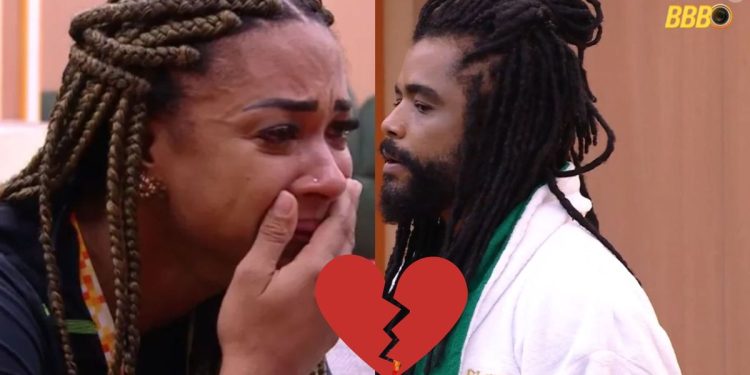 Do beijo ao voto: o romance de Aline e Diogo desmorona após o Paredão
