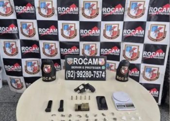 Traficante deu bobeira e foi agarrado pelos ‘Ursinhos Carinhosos’ com arma de fogo e drogas