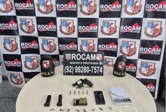 Traficante deu bobeira e foi agarrado pelos ‘Ursinhos Carinhosos’ com arma de fogo e drogas