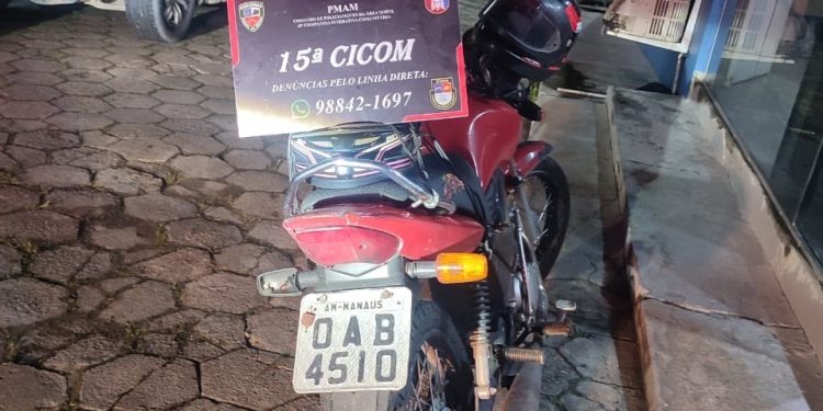 Se acham espertos, mas foram presos  – Roubavam e vendiam moto com restrição de furto