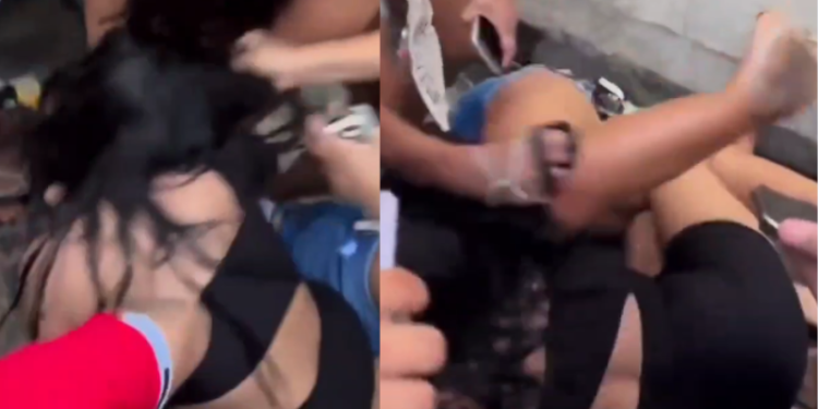 “Joga milho” blindadas saem na porrada. Veja o vídeo: