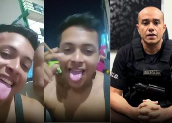 'Fanta' que tentou matar escrivão da PC 'tirava onda' fumand0 mac0nha em Manaus