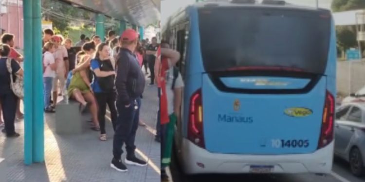 Grávida passa mal após assalto dentro da linha 652 em Manaus