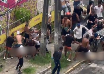 CENAS FORTES: Torcedor do Sport é espancad0 e estuprad0 com cabo de vassoura no meio da rua