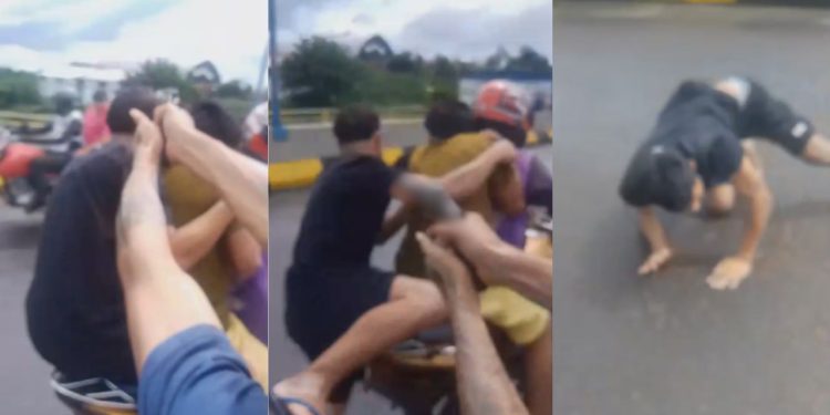 Pistoleiros gravam momento que atiram na nuca de jovem no Amazonas