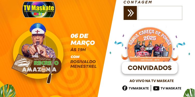 Banda Cabeça de Pomba abre a nova temporada do Recreio na Amazônia