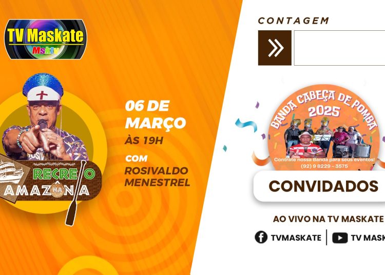 Banda Cabeça de Pomba abre a nova temporada do Recreio na Amazônia