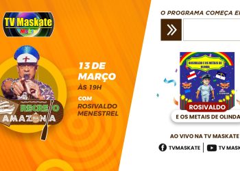 Rosivaldo Menestrel e os Metais de Olinda no Recreio na Amazônia