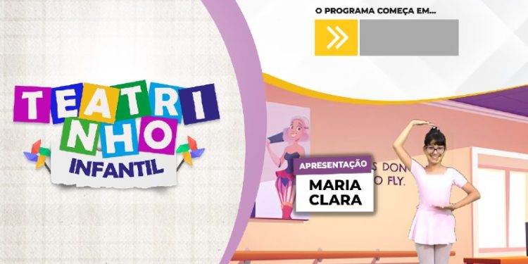 A Bailarina Maria Clara no Teatrinho Infantil