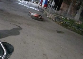 Cadáver é jogado no meio da rua no Jorge Texas