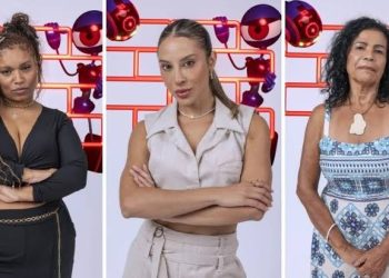 Camilla, Renata e Vilma se enfrentam no paredão no BBB25