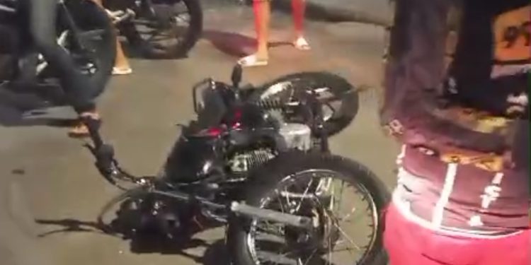 Vídeo: Acidente grave na avenida Itaúba deixa motociclista e passageira feridos