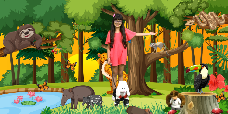 O mundo dos animais e suas adversidades no Teatrinho Infantil