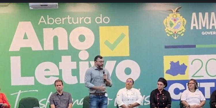 Governador Wilson Lima realiza abertura do ano letivo 2025 do Cetam