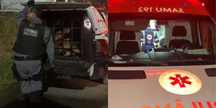 Foi bater na mulher e levou facada no bucho