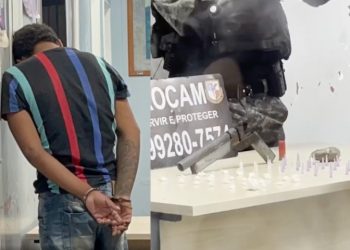 Grampeado pela Rocam – ‘Rei das Trouxinhas’ perde o reino e a liberdade