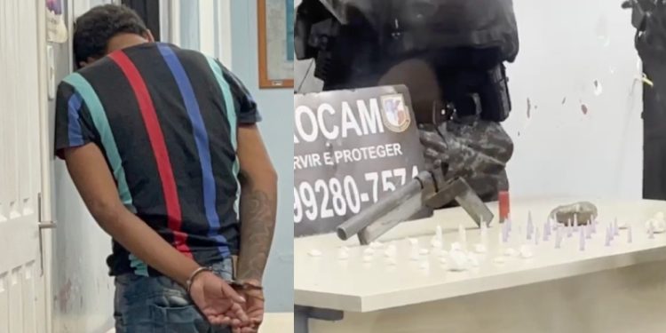 Grampeado pela Rocam – ‘Rei das Trouxinhas’ perde o reino e a liberdade