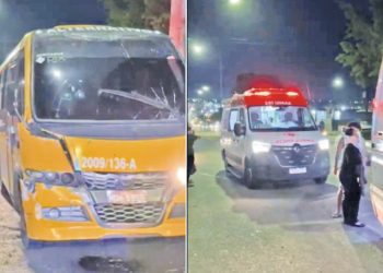 Velozes e furiosos – Lebréias  velhas colidem e deixam passageiros feridos no Jorge Texas