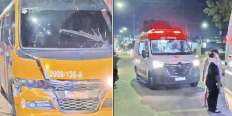 Velozes e furiosos – Lebréias velhas colidem e deixam passageiros feridos no Jorge Texas