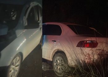 Passageiros escapam da morte após taxista colidir em carreta que deu pane na AM-010