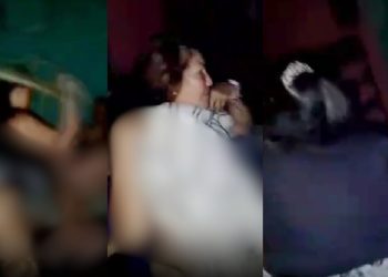 Colombiana flagra o marido com amante no 'chup-chup' e resolve na ripa