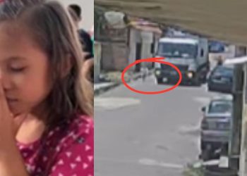 Menina de 6 anos estava indo comprar pão para a mãe quando morreu atropelada em Manaus
