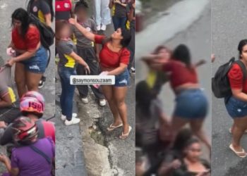 Mãe se envolve na briga da filha e bate em estudante menor de idade em Manaus