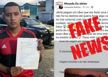 Motorista denuncia passageira que fez alegações falsas com sua foto nas redes sociais em Manaus