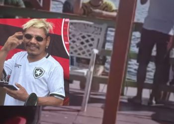 Enquanto bebia com os amigos em flutuante, homem pula no rio e morre afogado no Mauazinho