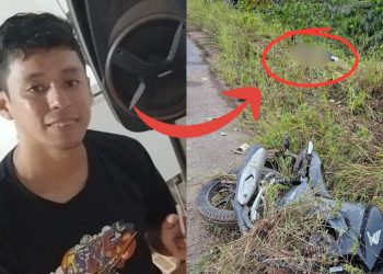 Pilotando de madrugada, jovem colide em esteio de madeira e morre no Amazonas