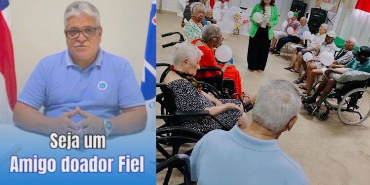 Seja um Amigo Doador Fiel da Casa do Idoso