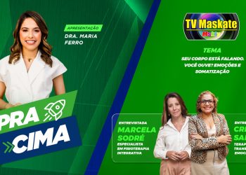 Pra Cima recebe especialistas em fisioterapia integrativa e transtornos emocionais