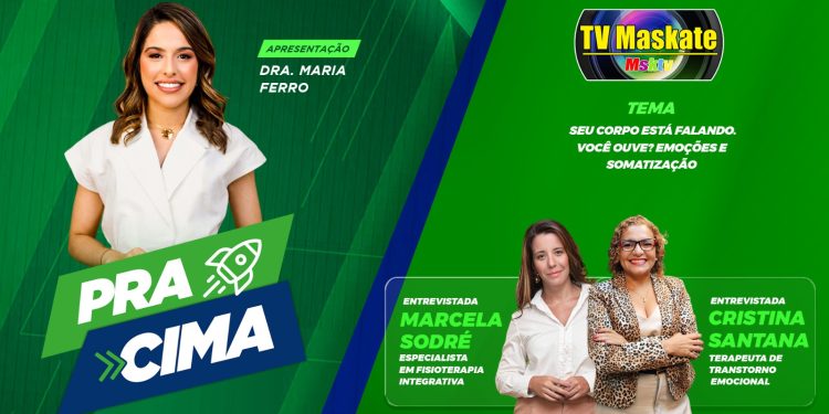 Pra Cima recebe especialistas em fisioterapia integrativa e transtornos emocionais