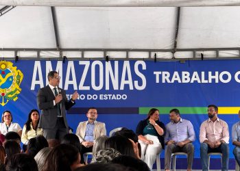 Governador Wilson Lima reinaugura o Caic Edson Melo, no bairro Zumbi