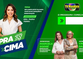 Cristina Santana e Marcela Sodré no Pra Cima