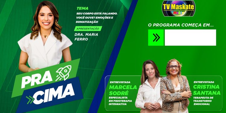 Cristina Santana e Marcela Sodré no Pra Cima