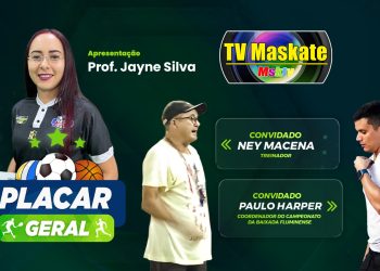 Hoje tem Placar Geral ao vivo na TV Maskate