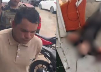 Vídeo forte: Pistoleiro recebeu R$ 3 mil de agiota para matar empresário em Manaus