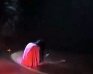 Visagem na Ponta Negra – Mulher de branco assusta até a Guarda Municipal