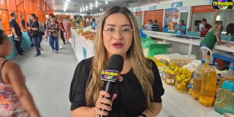Entrega da nova feira municipal do bairro São Jorge