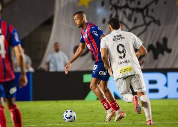 Deu empate entre Santos e Bahia