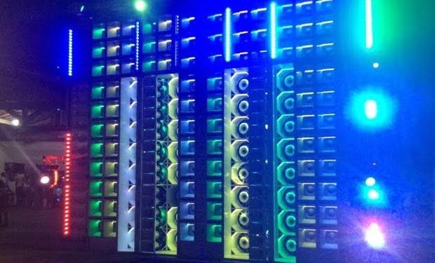 Acabou o pancadão! “Paredão” é apreendido durante fiscalização