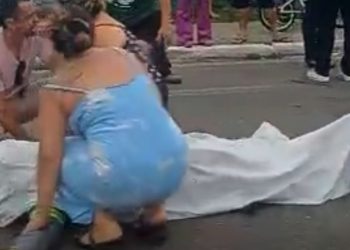 Motociclista morre na Av. Brasil. Vídeo