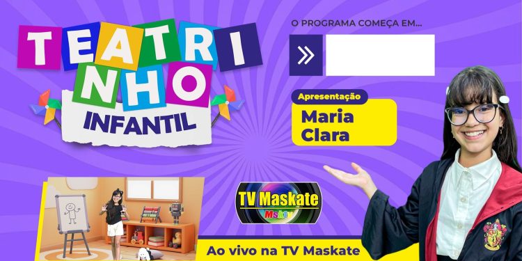 Teatrinho Infantil: Mãos lavadas e limpinhas
