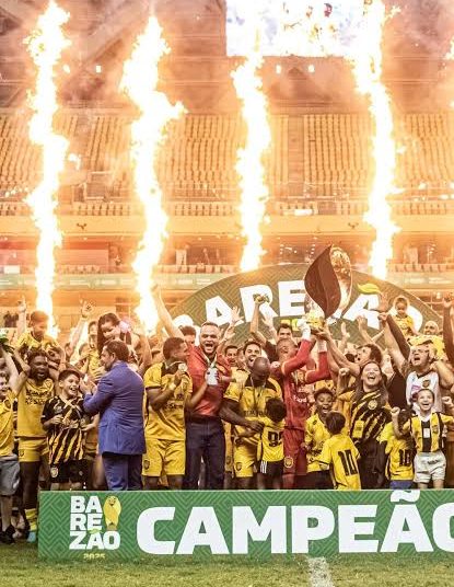 A Onça rugiu no terreiro, engoliu o Leão e levantou a taça do Barezão 2025