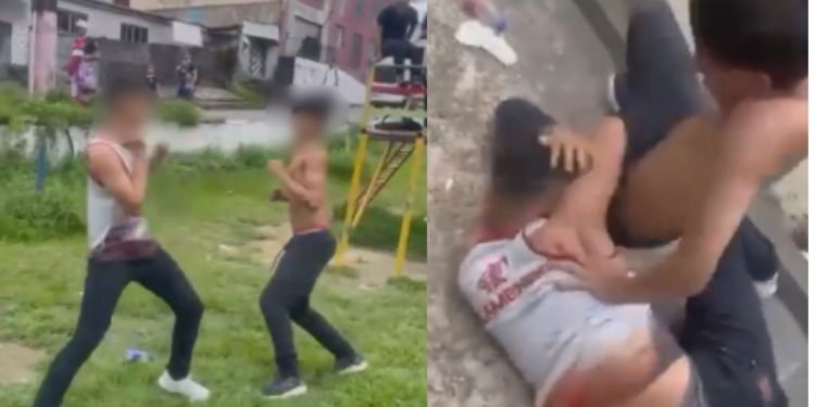 Vídeo mostra estudantes trocando socos na Redenção: "é pelo certo"