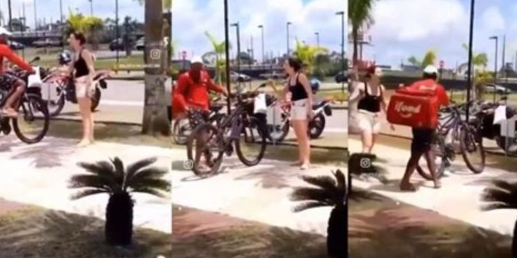 Delegada é flagrada dando 'chilique' com entregador: "Vou dar voz de prisão"