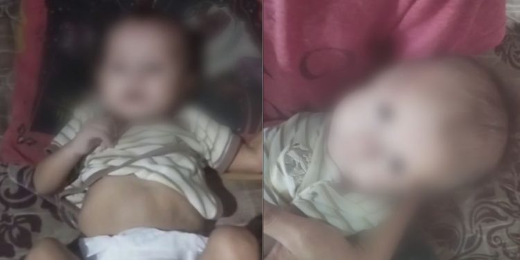 Desnutrido, bebê de 4 meses é resgatado após ser abandonado em Manaus