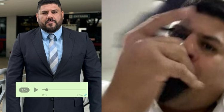 vaza áudio de advogado que ameaçava a ex em Manaus