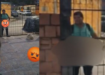 Absurdo: Tarado é flagrado se masturb4nd0 para duas crianças no Nova Cidade; VÍDEO